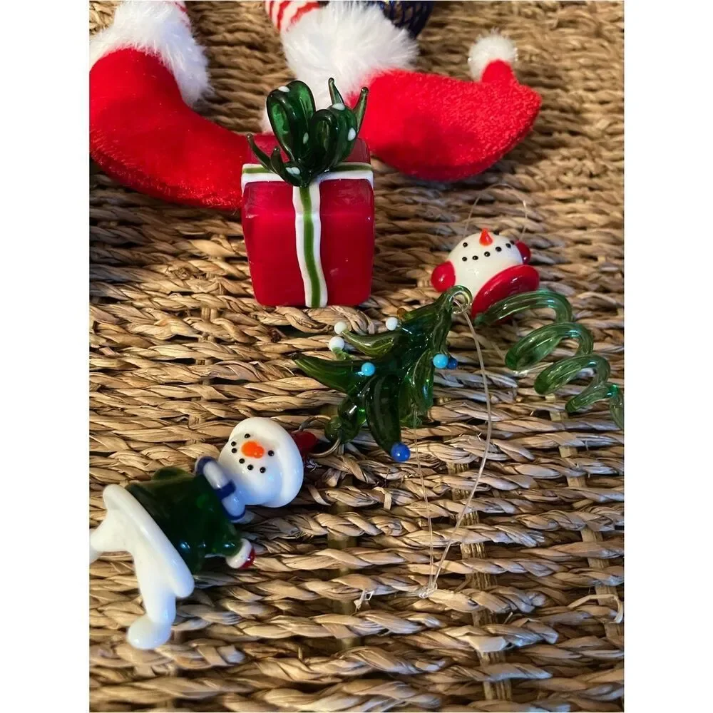 Elf Darling Christmas Shelf Sitters & Glass Blown Christmas Tree Ornaments
